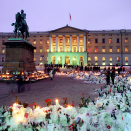 Kong Olav døde på Kongsseteren utenfor Oslo klokken 22.20 den 17. januar 1991. 